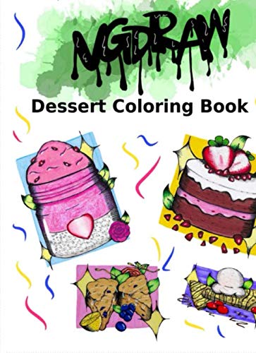 Dessert Coloring Book