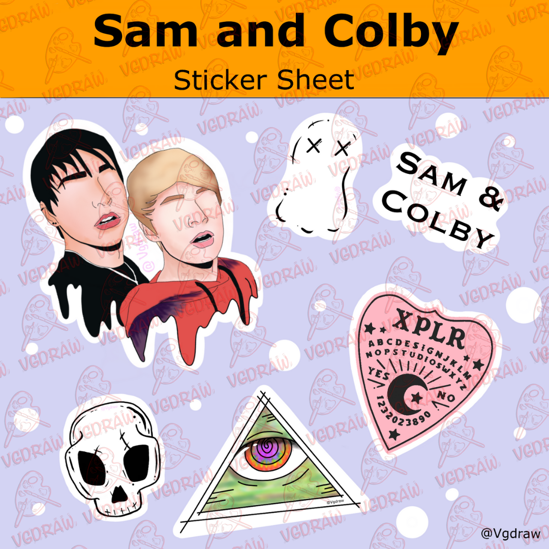 VGDRAW Original S/C Sticker Sheet