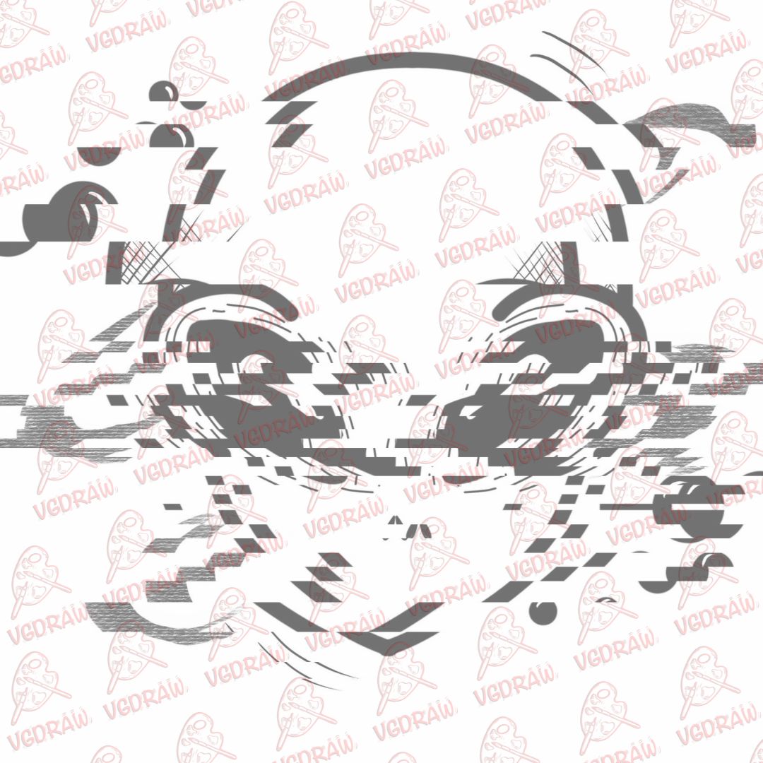Alien Head Tattoo Design Flash