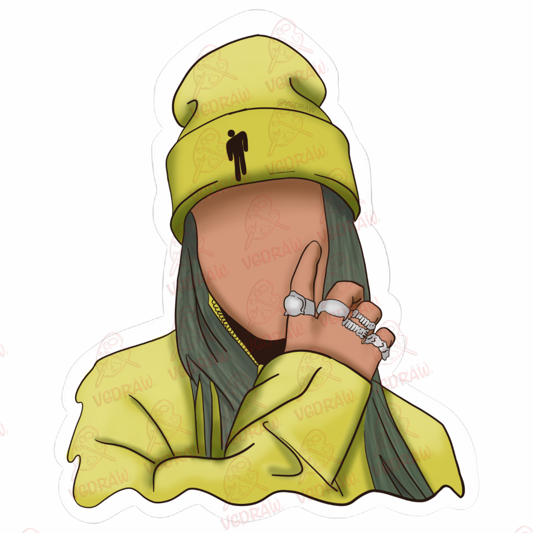 B.E. Fan Sticker
