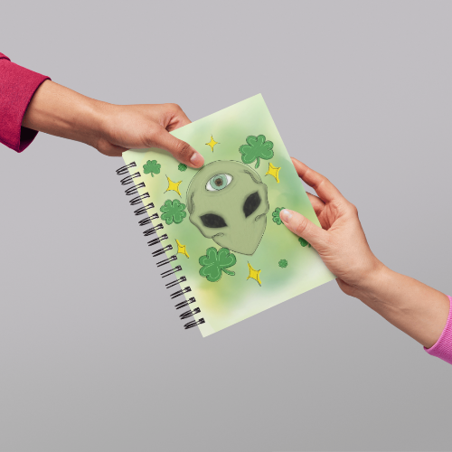 St Patrick Alien Notebook