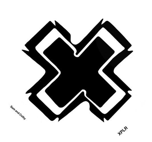 Sam and Colby XPLR sticker decal decor