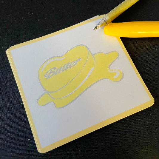 BTS BUTTER Memo Notepad Small
