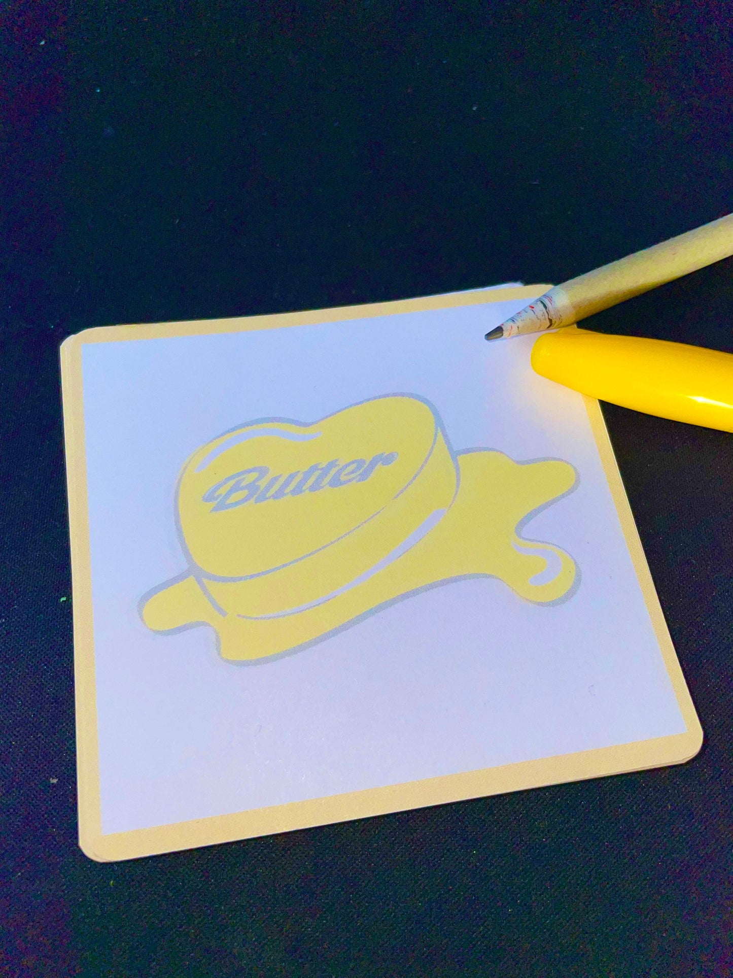 Bloc de notas pequeño BUTTER de BTS