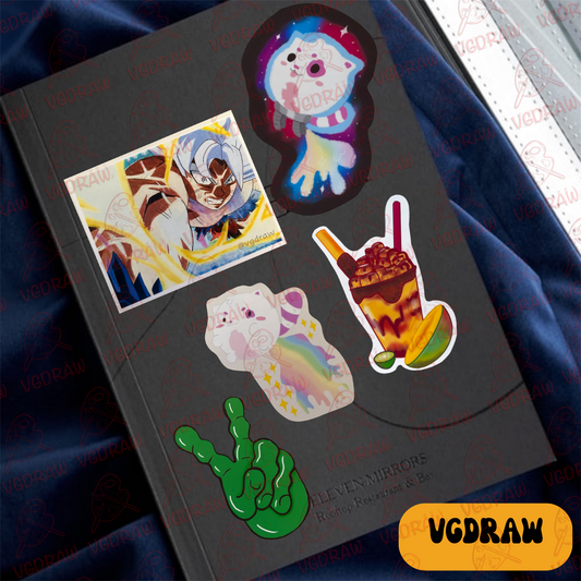 Space Kitty Sticker