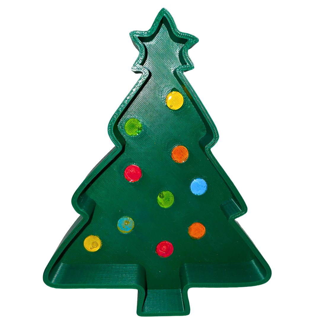3D Printed Christmas Tree Trinket Dish