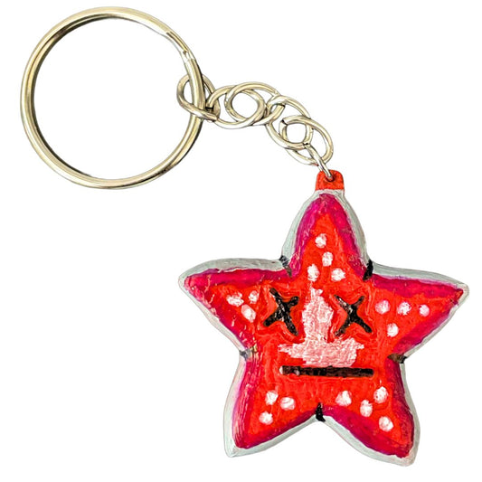 3D Printed X-Star Keychain