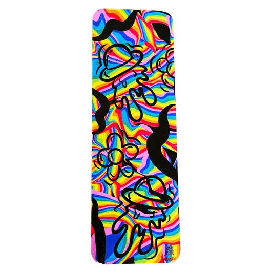 Rainbow Galaxy Paper Bookmark