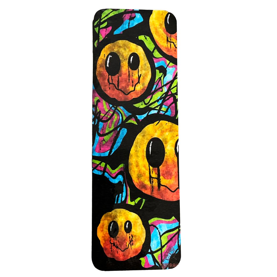 Retro Smiley Paper Bookmark
