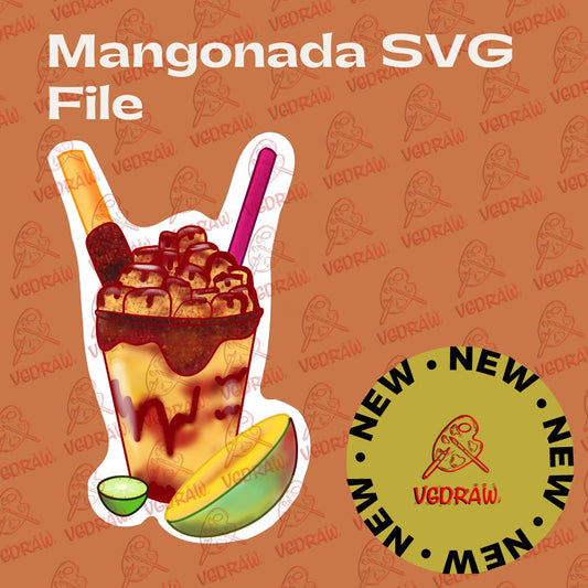 VGDRAW Mangonada SVG File