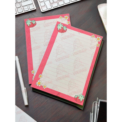 Strawberry Notepad