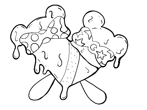 Sweet Popsicle Dream Color-In Sticker
