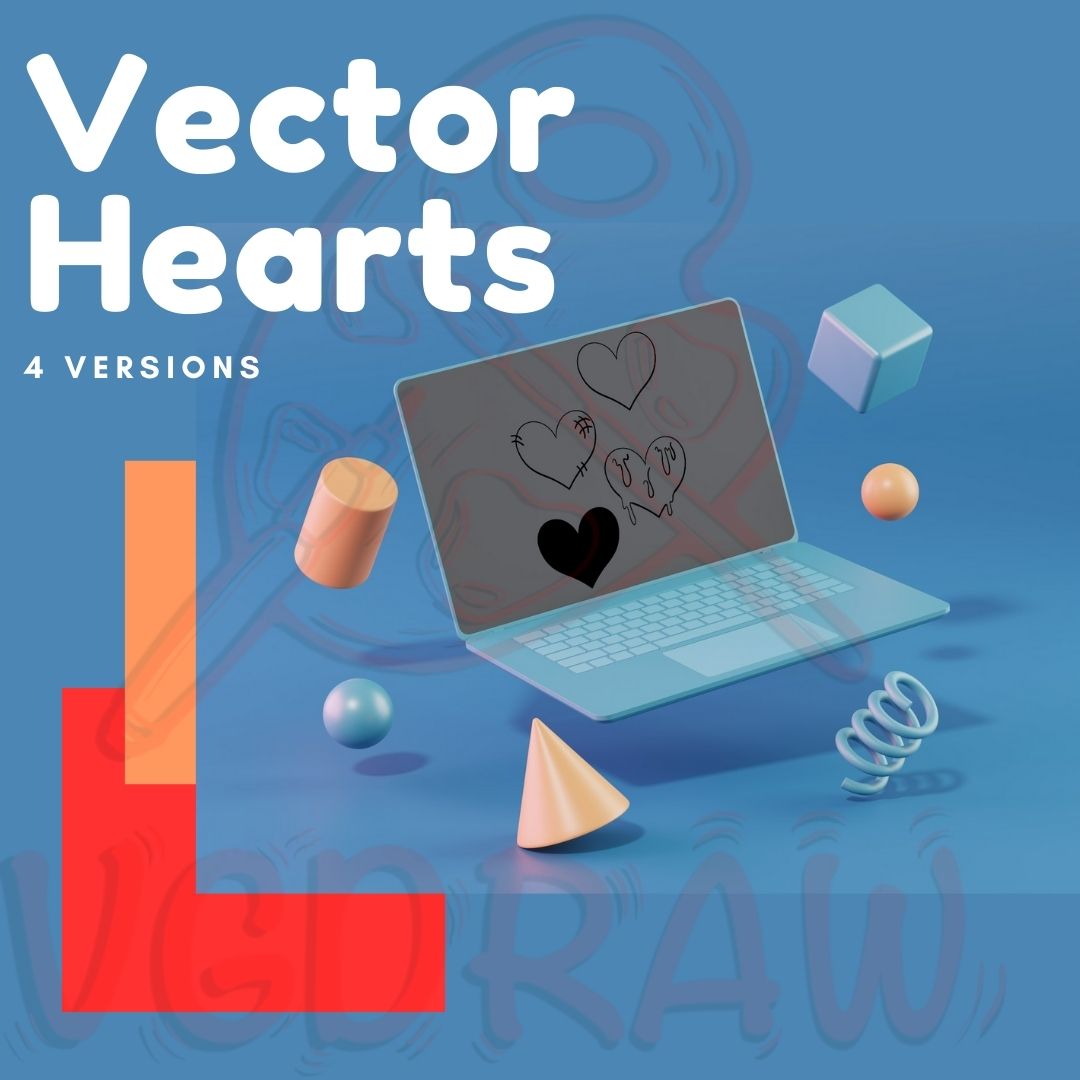 Vector Hearts SVG