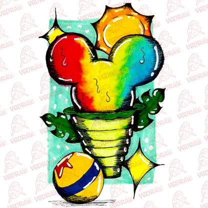 Disney Ice Treat Sticker
