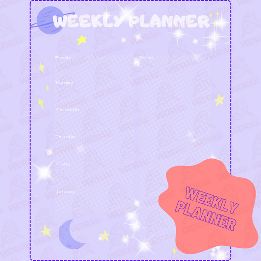 Astrology Weekly Planner