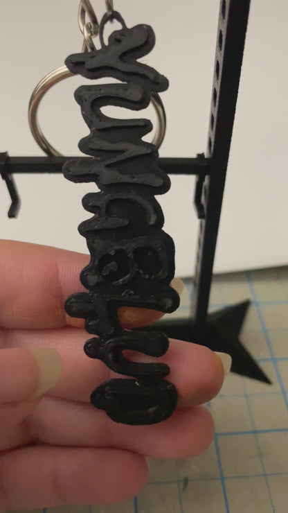 VGDRAW Yungblud 3D Printed Keychain