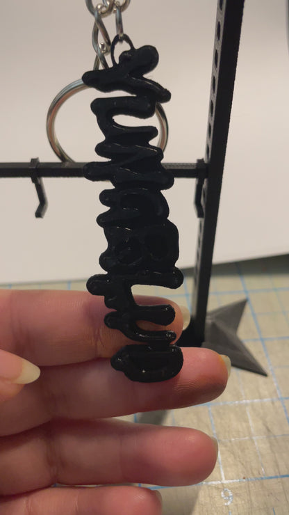 VGDRAW Yungblud 3D Printed Keychain