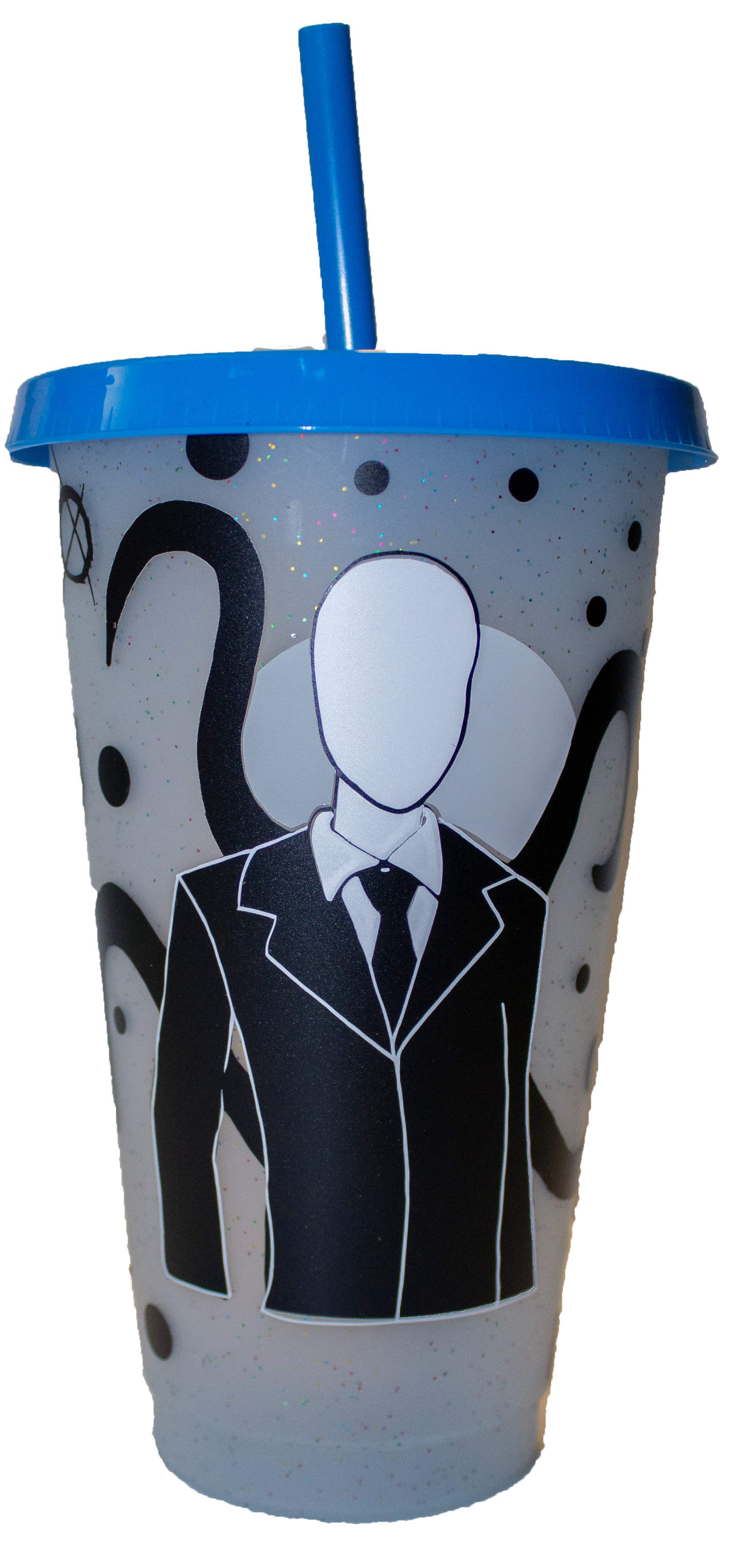Slenderman Creepypasta color changing Tumbler