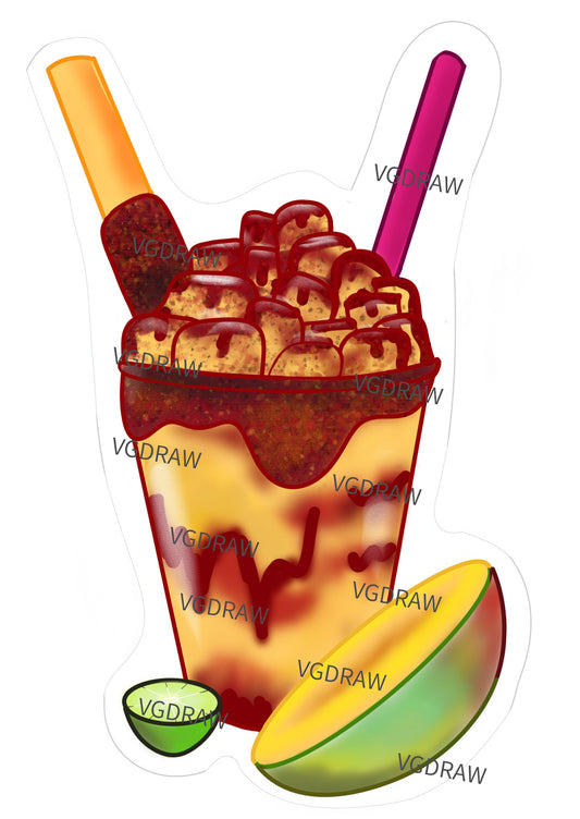 Mangonada Mexican Treat Sticker