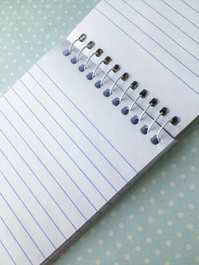 Ice cream cone space spiral notepad memo pad