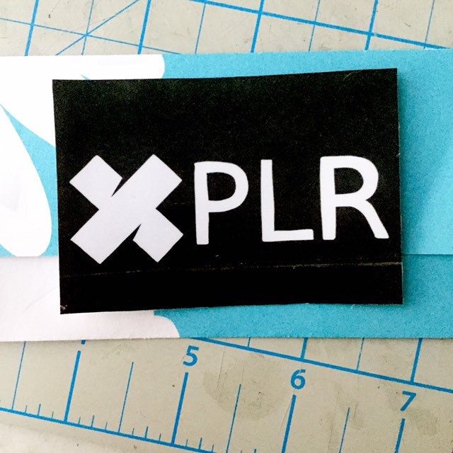 Sam and Colby XPLR Sticker
