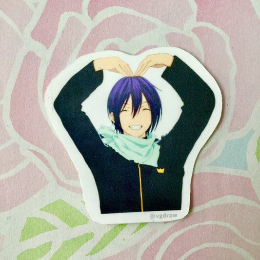 Noragami Yato Arm Heart Sticker