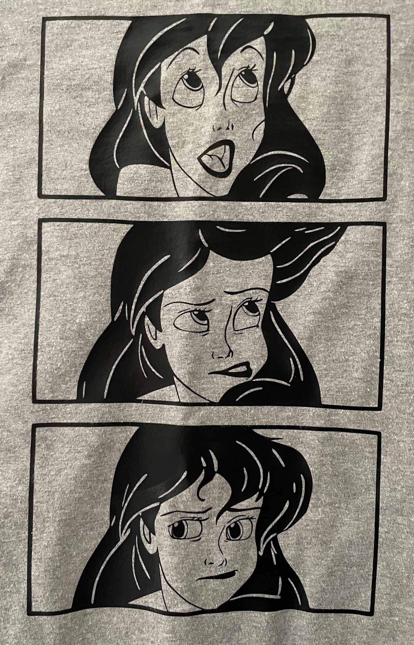 Camiseta gráfica de Ariel de La Sirenita