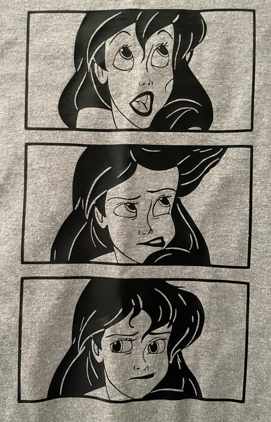 Camiseta gráfica de Ariel de La Sirenita