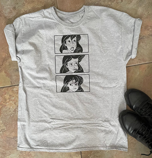 Camiseta gráfica de Ariel de La Sirenita
