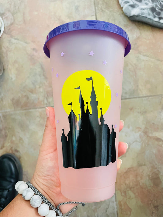 Castle Star Princess Color changing tumbler cup