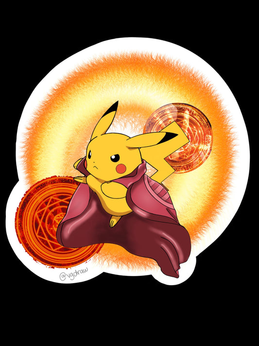 Pegatina de personaje Mash up